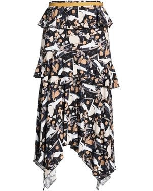 Nora Barth Midi Skirt Cotton - White