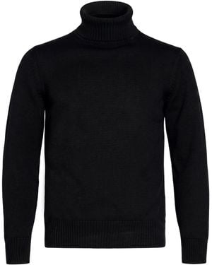 THELAND Turtleneck Merino Wool - Black