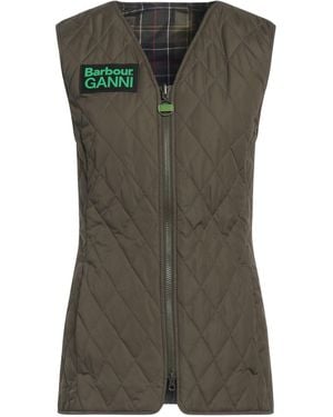 BARBOUR X GANNI Gilet - Green