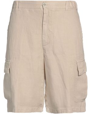 120% Lino Shorts & Bermuda Shorts Linen - Natural