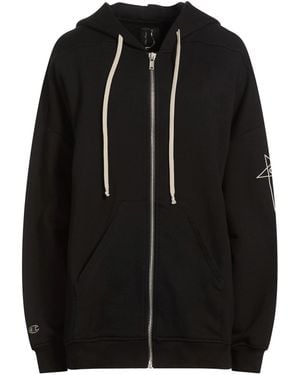 Rick Owens X Champion Sweatshirt Cotton, Elastane - Black