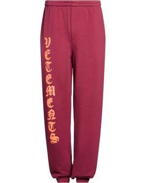 Vetements Trouser - Red