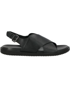 Cerruti 1881 Sandals Cow Leather - Black