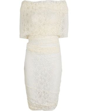 Philosophy Di Lorenzo Serafini Vestido Midi - Blanco