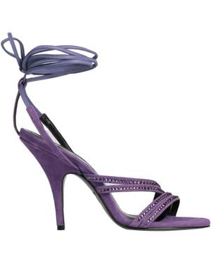 Patrizia Pepe Sandals Leather - Purple