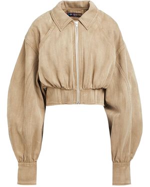 WEINSANTO Khaki Denim Outerwear Organic Cotton - Natural