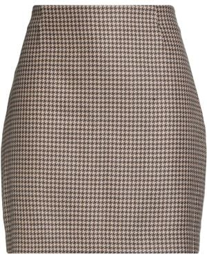 Lardini Mini Skirt Wool - Gray