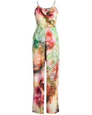Guess Jumpsuit Polyester, Elastane - White