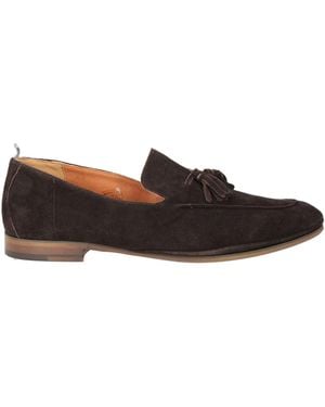 Ambitious Dark Loafers Leather - Brown