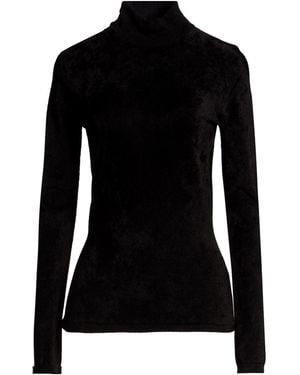 Versace Turtleneck Viscose, Polyamide - Black