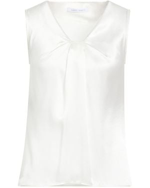 Alberta Ferretti Top Acetate, Silk - White