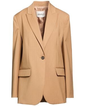 Ottod'Ame Blazer Polyester, Virgin Wool, Elastane - Natural