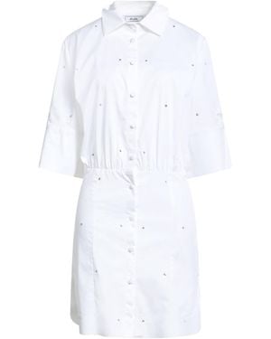 Jijil Mini Dress Cotton, Polyamide, Elastane - White