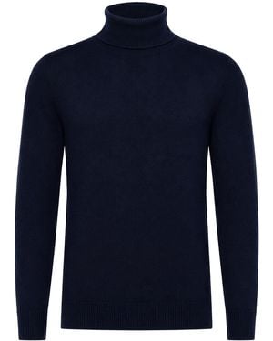 Roberto Collina Rollkragenpullover - Blau