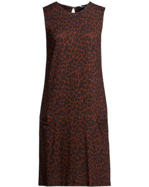 Caliban Mini Dress - Brown