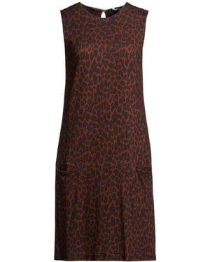 Caliban Mini Dress - Brown