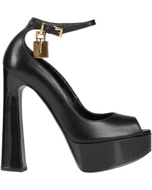 Tom Ford Pumps Leather - Black