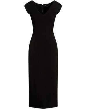 Dolce & Gabbana Midi Dress Viscose, Polyester - Black