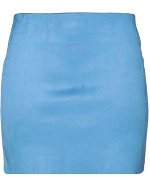 DEPENDANCE Mini Skirt - Blue