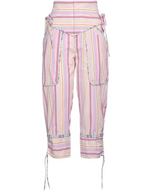 Isabel Marant Cropped Trousers - Pink