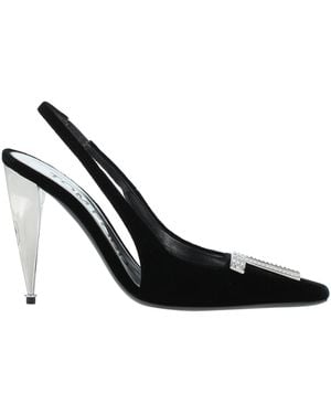 Tom Ford Pumps Viscose, Glass, Brass - Black