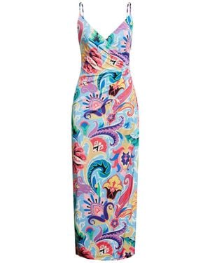 Etro Light Maxi Dress Viscose - White