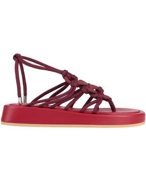 N°21 Thong Sandal - Red