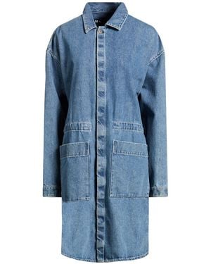 Sunnei Midi Dress Cotton - Blue