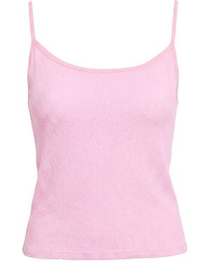 Hunza G Tank Top Polyamide, Elastane - Pink