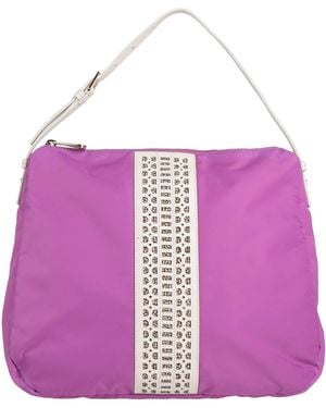 Borbonese Handbag - Purple