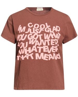 Mother T-Shirt Cotton - Red