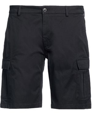 BE ABLE Midnight Shorts & Bermuda Shorts Cotton, Elastane - Blue