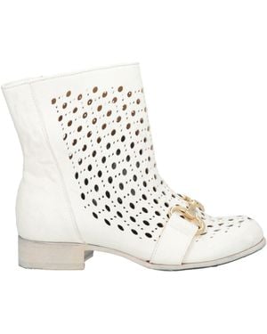 JP/DAVID Ankle Boots - White