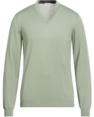 Hackett N°14 Savile Row Light Jumper Cotton, Silk - Green