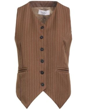 Motel Tailored Vests - Brown