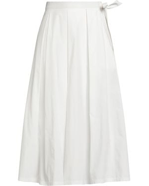 Weekend by Maxmara Midi Skirt - White