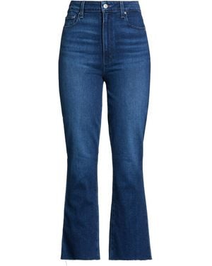 PAIGE Jeans Cotton, Polyester, Elastane - Blue