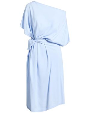 MEIMEIJ Midi Dress Acetate, Viscose, Elastane - Blue