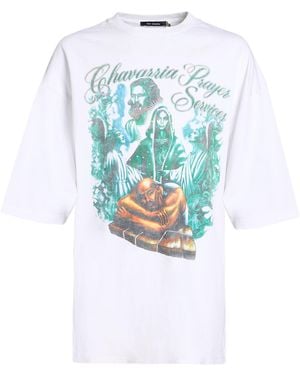 Willy Chavarria T-Shirt Cotton - Blue