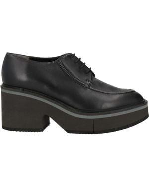 Robert Clergerie Lace-Up Shoes Lambskin - Black