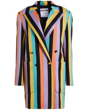 Moschino Couture Mini Dress Wool, Acrylic, Polyester - Blue