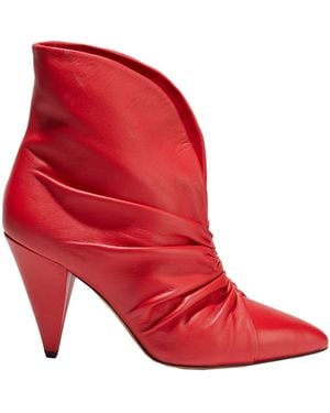 Isabel Marant Ankle Boots - Red