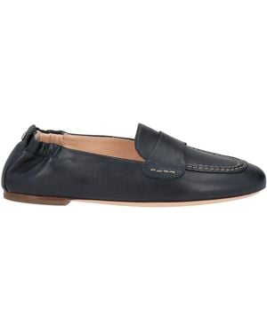 Agl Attilio Giusti Leombruni Midnight Loafers Leather - Blue