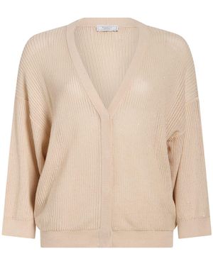 Peserico Cardigan - Natural