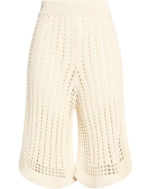 Semicouture Shorts & Bermuda Shorts Cotton - Natural