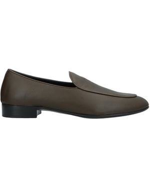 Giuseppe Zanotti Loafers Soft Leather - Gray