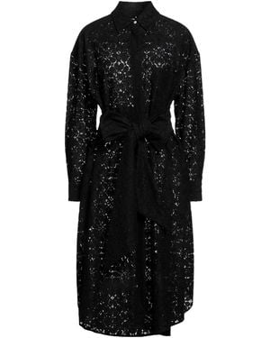 Alexandre Vauthier Midi Dress - Black