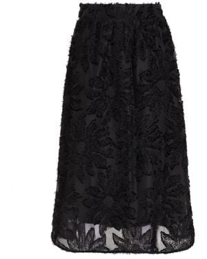 8 by YOOX Midi Skirt - Black