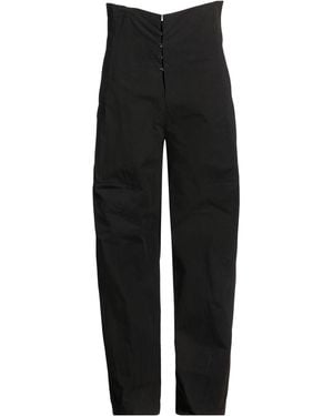 Yehuafan Pants Cotton - Black