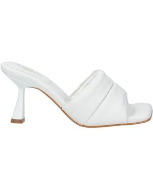 Tosca Blu Sandals Leather - White